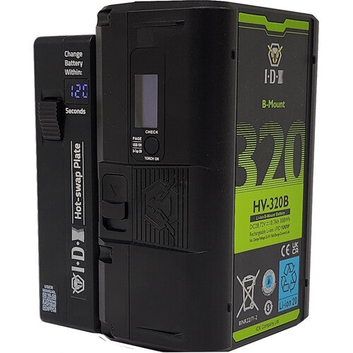 IDX System Technology A-HS30B Dual-Battery Hot Swap Adapter (B-Mount)