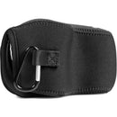 MegaGear Neoprene Camera Case for Canon EOS R100 18-45mm Lens (Black)