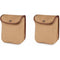 Billingham 550 Side Pockets (Khaki Canvas and Tan Leather Trim, Pair)