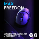 Logitech G G309 LIGHTSPEED Wireless Gaming Mouse (Black)