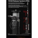 YC Onion Pineta 2.0 Carbon Fiber Monopod with Pedal Base and FH60 Fluid Head