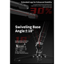 YC Onion Pineta 2.0 Carbon Fiber Monopod with Pedal Base and FH60 Fluid Head