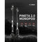 YC Onion Pineta 2.0 Carbon Fiber Monopod with Pedal Base, FH60 Fluid Head, and Extension Tube