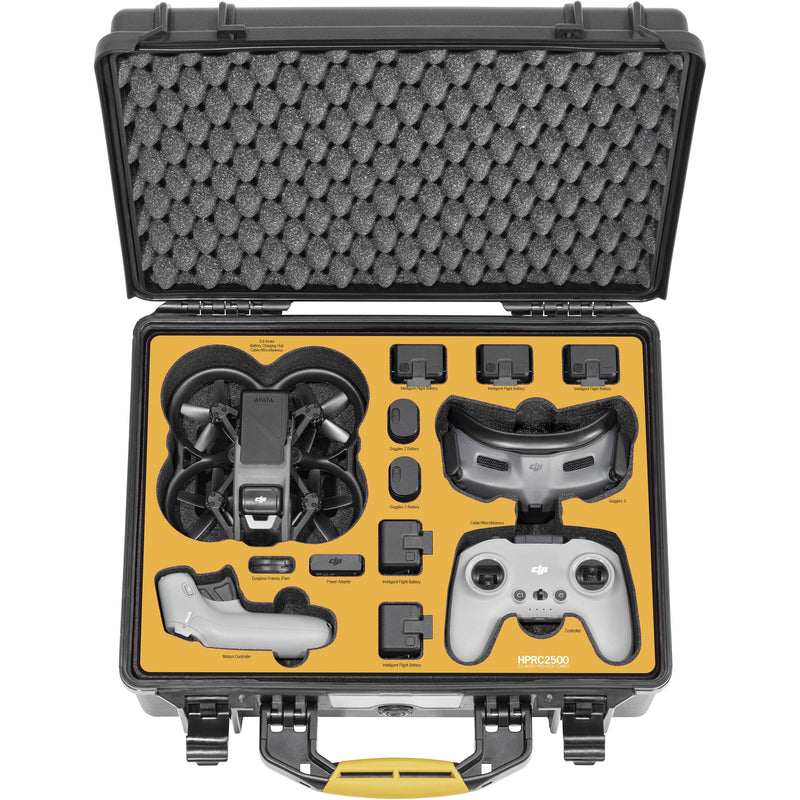 HPRC 2500 Series Hard-Shell Case for DJI Avata 2 Fly More Combo