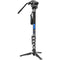 Leofoto MF-324CL Flip Lock Carbon Fiber Monopod with Base and Fluid Head