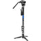 Leofoto MF-324CL Flip Lock Carbon Fiber Monopod with Base and Fluid Head