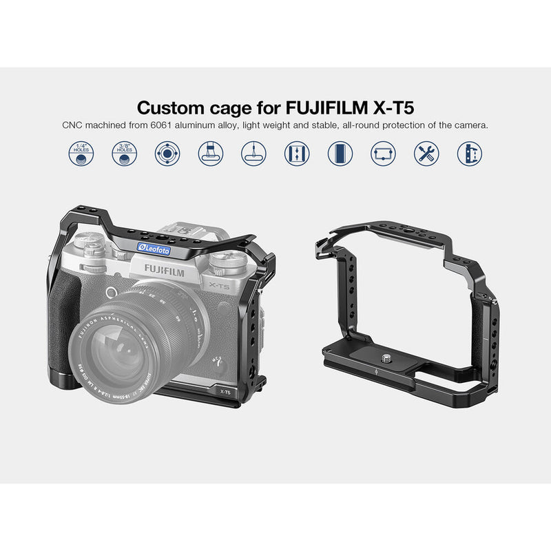Leofoto Camera Cage for FUJIFILM X-T5