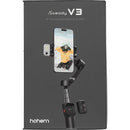 Hohem iSteady V3 AI Smartphone Gimbal with AI Tracker & Fill Light Module (Black)