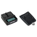 Watson Duo LCD Charger II with 2 x Adapter Plate for BP-500 Series