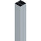 Wiremold Products 25DTC Series Blank Steel Poles (Designer Gray, 15')