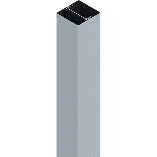 Wiremold Products 25DTC Series Blank Steel Poles (Designer Gray, 15')