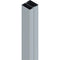 Wiremold Products 25DTC Series Blank Steel Poles (Designer Gray, 10')