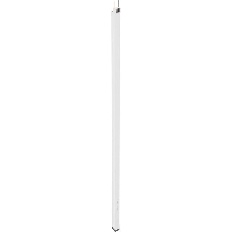 Wiremold Products Steel Tele-Power Pole (White, 10')