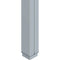 Wiremold Products 25DTC Series Blank Steel Poles (Designer Gray, 15')
