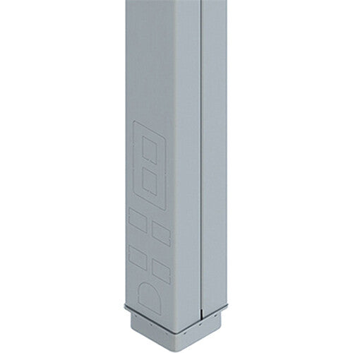 Wiremold Products 25DTC Series Blank Steel Poles (Designer Gray, 15')