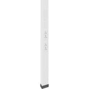 Wiremold Products Duplex Tele-Power Pole (White, 10')