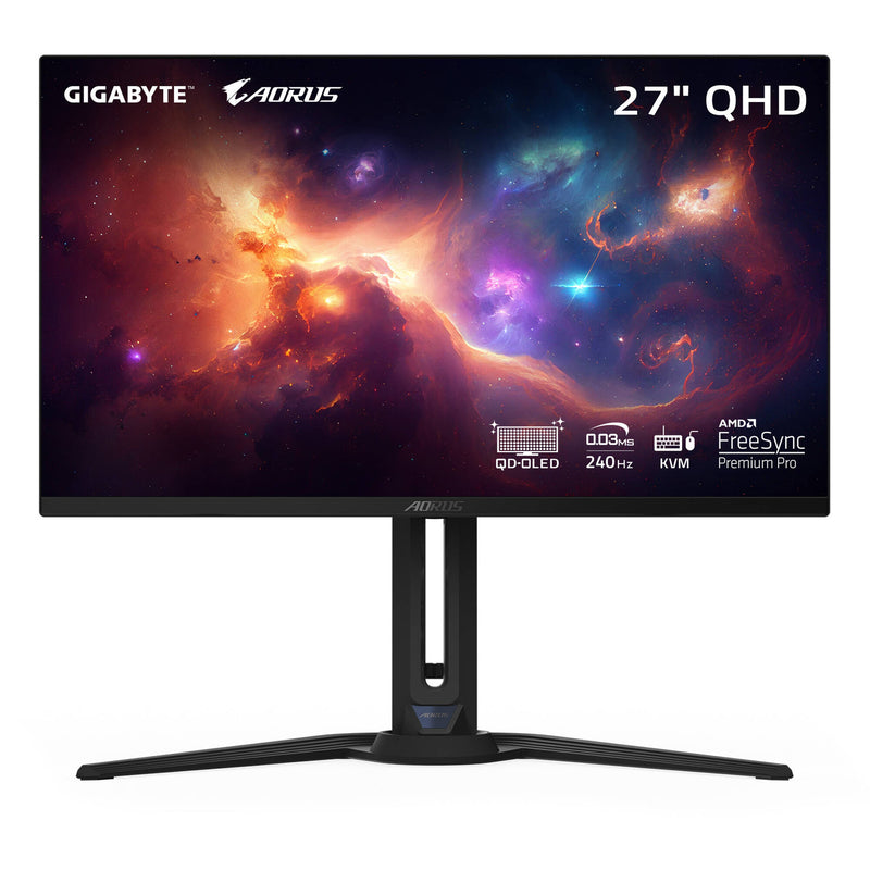 Gigabyte AORUS FO27Q2 27" OLED 1440p 240 Hz Gaming Monitor (Black)