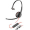 Poly Blackwire 3310 Mono USB-C Headset