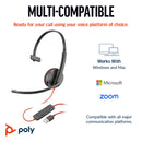 Poly Blackwire 3310 Mono USB-C Headset