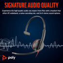 Poly Blackwire 3310 Mono USB-C Headset