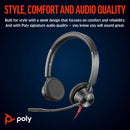 Poly Blackwire 3325 Stereo USB-C Headset