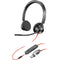 Poly Blackwire 3325 Stereo USB-C Headset (Microsoft Teams Certified)