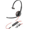 Poly Blackwire 3215 Mono USB-C Headset