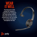 Poly Blackwire 5210 Mono USB-C Headset