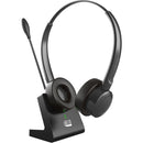 Adesso Xtream P400 Bluetooth Stereo Headset with Charging Dock (Black)