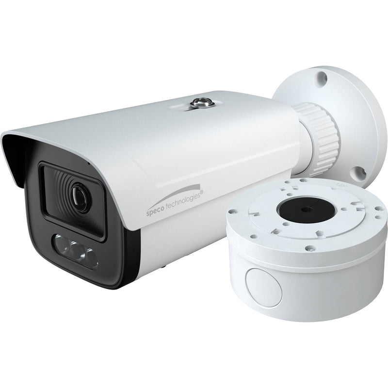 Speco Technologies O4LB2 4MP Outdoor Network Bullet Camera with White Light Intensifier