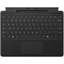 Microsoft Surface Pro Keyboard Cover with Pen Storage (Black, Brown Box Package)