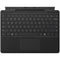 Microsoft Surface Pro Keyboard Cover with Pen Storage (Black, Brown Box Package)