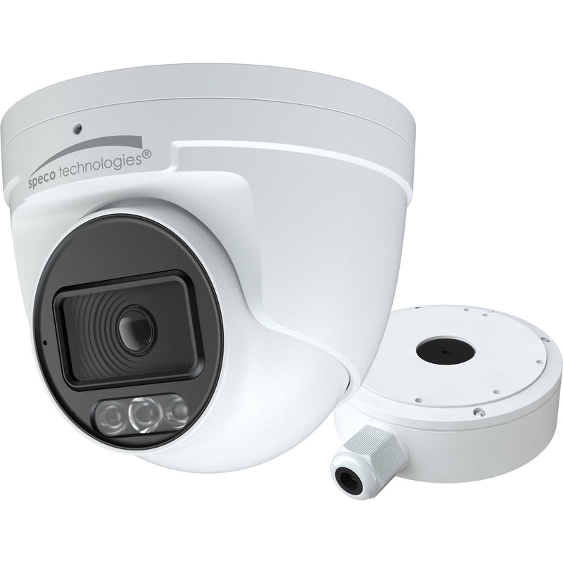 Speco Technologies O4LT2 4MP Outdoor Network Turret Camera with White Light Intensifier