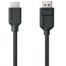 ALOGIC Elements DisplayPort to HDMI Cable (6.6', Dark Gray)
