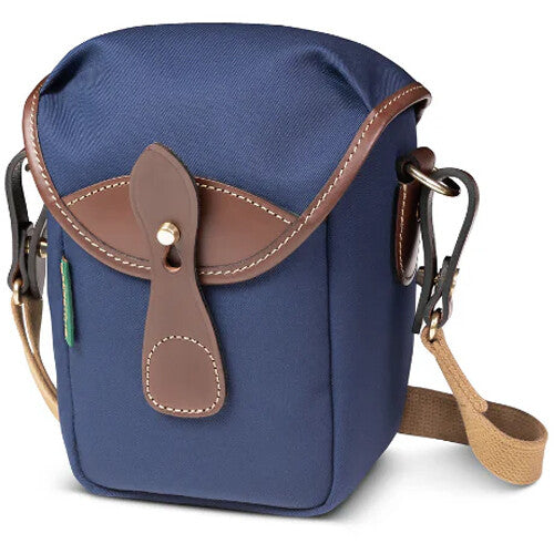 Billingham 72 Camera Bag (Navy Canvas/Chocolate Leather Trim, 1.4L)