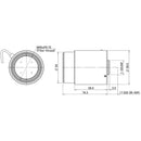 Computar ML3Z1226UC-MPW C-Mount 12-36mm Motorized Varifocal Lens