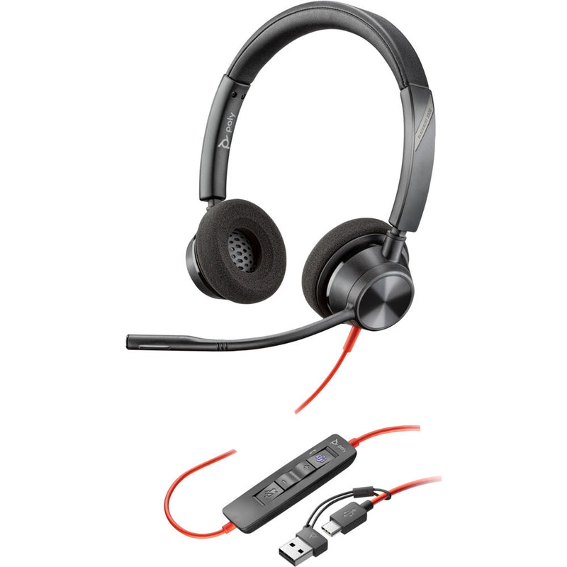 Poly Blackwire 3320 Stereo USB-C Headset