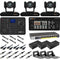 BZBGEAR Complete House of Worship Live Streaming Kit with Three PTZ Cameras, Controller, Mixer, Wall Mount (Black)