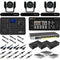 BZBGEAR Complete House of Worship Live Streaming Kit with Three PTZ Cameras, Controller, Mixer, Ceiling Mount (White)