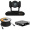 BZBGEAR ADAMO HD 30x PTZ Camera Kit with Ceiling Mount and 33' USB 3.0 Cable (White)