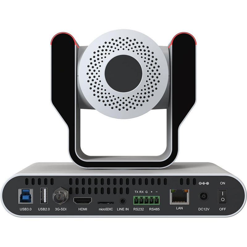 BZBGEAR ADAMO HD 12x PTZ Camera Kit with Wall Mount and 33' USB 3.0 Cable (White)