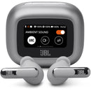 JBL Live Beam 3 Noise-Canceling True Wireless Earbuds (Silver)