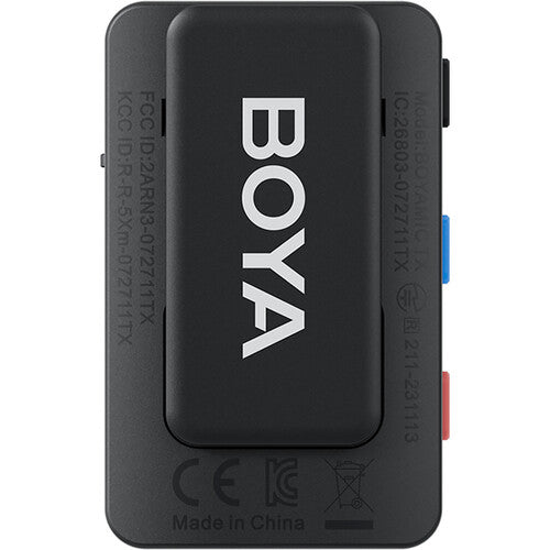 BOYA BOYAMIC 2-Person Wireless Microphone System for Cameras and Mobile Devices (2.4 GHz)