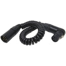 K-Tek KPCS Coiled XLR Jumper Cable (7 to 24")