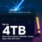 Crucial 4TB T705 NVMe PCIe 5.0 M.2 Internal SSD with Heatsink
