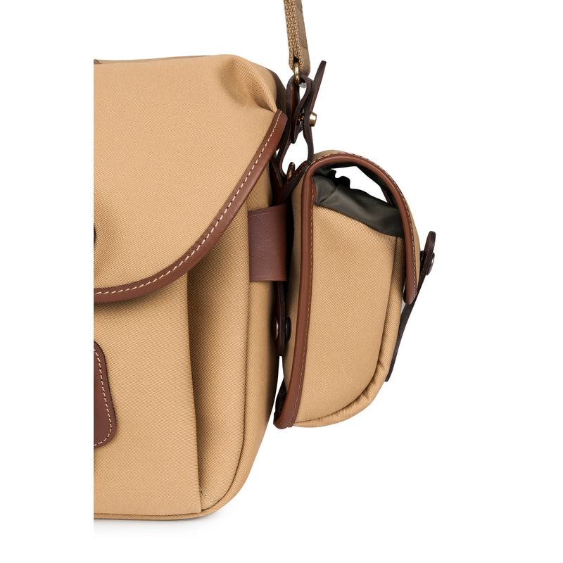Billingham AVEA 7 Camera Pocket (Black Fibrenyte/Tan Leather, 0.5L)