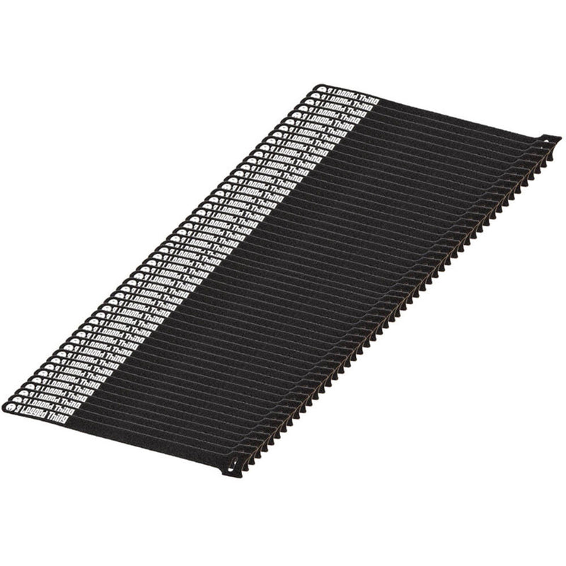 3 Legged Thing Reusable Cable Ties (Black, 50-Pack)