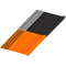 3 Legged Thing Reusable Cable Ties (Black/Orange, 50-Pack Mixed)