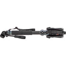 3 Legged Thing Alana Carbon Fiber Monopod Super Kit with Video Head and DocZ2 Foot (Metallic Slate Gray)