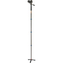 3 Legged Thing Trent 2.0 Magnesium Monopod Super Kit with Video Head and DocZ2 Foot (Blue)